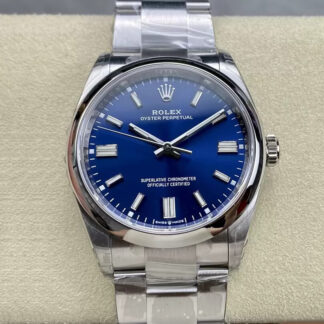 AAA Replica Rolex Oyster Perpetual M126000-0003 36MM VS Factory Blue Dial Mens Watch | aaareplicawatches.is