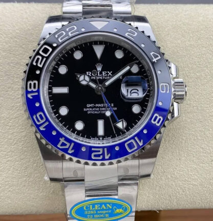 AAA Replica Rolex GMT Master II M126710blnr-0003 Clean Factory V3 Ceramic Bezel Mens Watch | aaareplicawatches.is