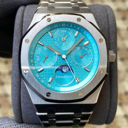 AAA Replica Audemars Piguet Royal Oak 26613ST.OO.1220ST.01 APS Factory Blue Dial Mens Watch | aaareplicawatches.is