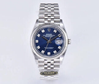 AAA Replica Rolex Datejust M26234-0037 36MM Clean Factory Diamond Dial Mens Watch | aaareplicawatches.is