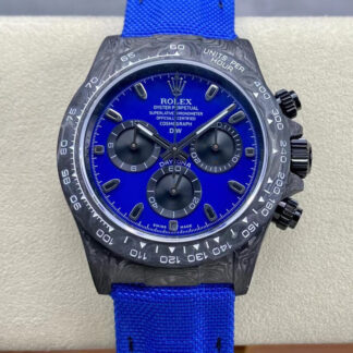 AAA Replica Rolex Daytona Cosmograph Diw Custom Version Noob Factory Blue Strap Mens Watch | aaareplicawatches.is