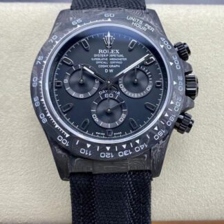 AAA Replica Rolex Daytona Cosmograph Diw Custom Version Noob Factory Black Strap Mens Watch | aaareplicawatches.is