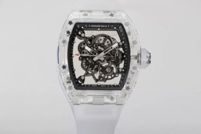 AAA Replica Richard Mille RM055 RM Factory White Strap Mens Watch | aaareplicawatches.is