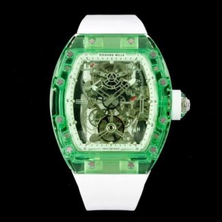 AAA Replica Richard Mille RM 56-01 Tourbillon RM Factory White Strap Mens Watch | aaareplicawatches.is