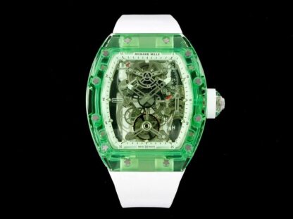 AAA Replica Richard Mille RM 56-01 Tourbillon RM Factory White Strap Mens Watch | aaareplicawatches.is