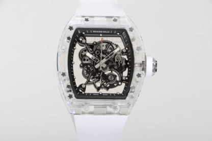 AAA Replica Richard Mille RM055 RM Factory Transparent Case Mens Watch | aaareplicawatches.is