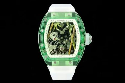 AAA Replica Richard Mille RM26-01 Tourbillon RM Factory White Rubber Strap Mens Watch | aaareplicawatches.is