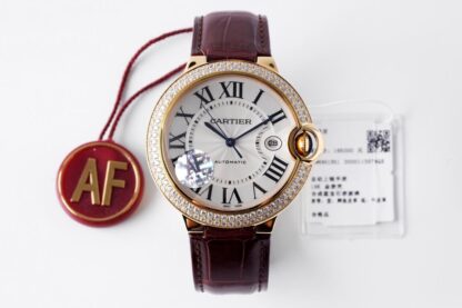 AAA Replica Ballon Bleu De Cartier 42MM WE9007Z3 AF Factory White Dial Mens Watch | aaareplicawatches.is