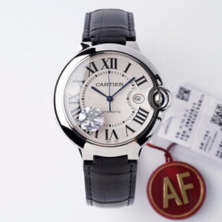 AAA Replica Ballon Bleu De Cartier 42MM W69016Z4 AF Factory White Dial Mens Watch | aaareplicawatches.is