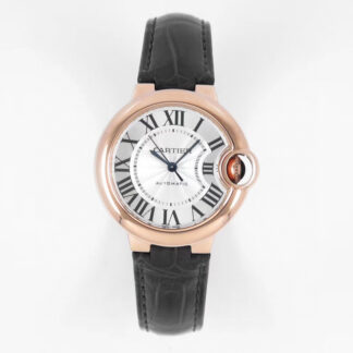 AAA Replica Ballon Bleu De Cartier 33MM W6920069 AF Factory Black Strap Woman Watch | aaareplicawatches.is