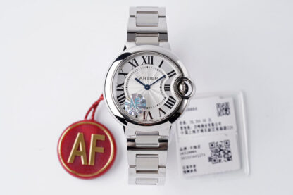 AAA Replica Ballon Bleu De Cartier Quartz 33MM W6920084 AF Factory Stainless Steel Bezel Woman Watch | aaareplicawatches.is