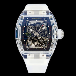 AAA Replica Richard Mille RM35-01 RM Factory White Strap Mens Watch | aaareplicawatches.is