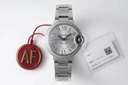 AAA Replica Ballon Bleu De Cartier W4BB0028 33MM AF Factory Stainless Steel Strap Woman Watch | aaareplicawatches.is