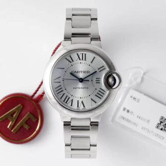 AAA Replica Ballon Bleu De Cartier WSBB0062 33MM AF Factory Silver Dial Woman Watch | aaareplicawatches.is