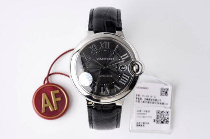 AAA Replica Ballon Bleu De Cartier WSBB0003 42MM AF Factory Black Strap Mens Watch | aaareplicawatches.is