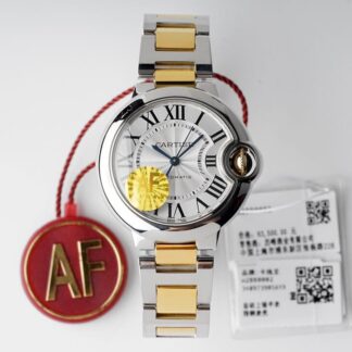 AAA Replica Ballon Bleu De Cartier W2BB0002 33MM AF Factory Stainless Steel Strap Woman Watch | aaareplicawatches.is