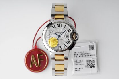 AAA Replica Ballon Bleu De Cartier W2BB0002 33MM AF Factory Stainless Steel Strap Woman Watch | aaareplicawatches.is