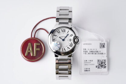 AAA Replica Ballon Bleu De Cartier 28MM W69010Z4 AF Factory Stainless Steel Case Woman Watch | aaareplicawatches.is