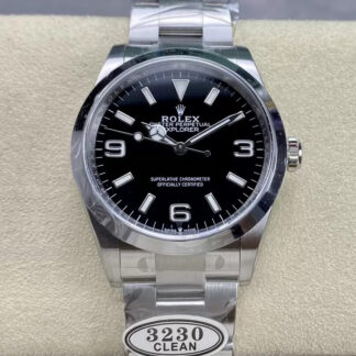 AAA Replica Rolex Explorer M124270-0001 36MM Clean Factory Stainless Steel Strap Mens Watch | aaareplicawatches.is