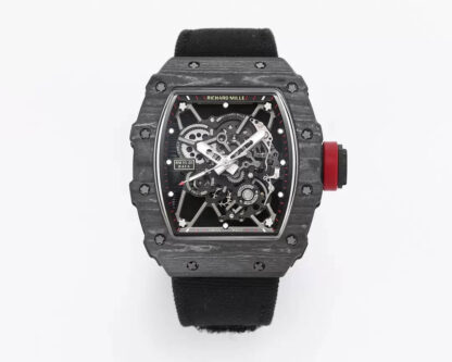 AAA Replica Richard Mille RM35-01 BBR Factory black Strap Mens Watch | aaareplicawatches.is