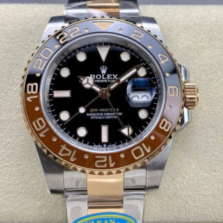 AAA Replica Rolex GMT Master II M126711chnr-0002 Clean Factory V3 Black Dial Mens Watch | aaareplicawatches.is