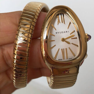 AAA Replica Bvlgari Serpenti BV Factory Gold Bezel Woman Watch | aaareplicawatches.is