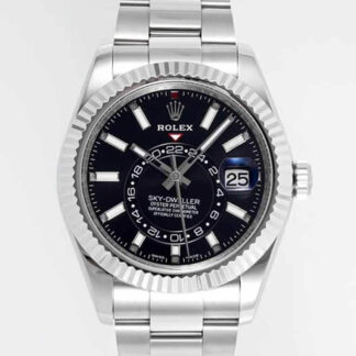 AAA Replica Rolex Sky Dweller M336934-0007 ZF Factory Silver Bezel Mens Watch | aaareplicawatches.is