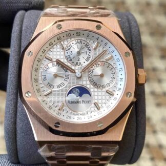 AAA Replica Audemars Piguet Royal Oak 26574OR.OO.1220OR.01 APS Factory Rose Gold Case Mens Watch | aaareplicawatches.is