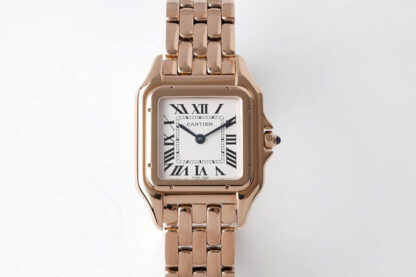 AAA Replica Panthere De Cartier WGPN0007 BV Factory Rose Gold Case Woman Watch | aaareplicawatches.is