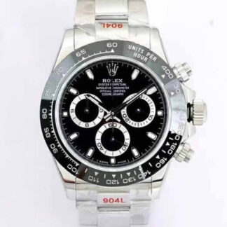 AAA Replica Rolex Cosmograph Daytona M116500LN-0002 EW Factory Black Bezel Mens Watch | aaareplicawatches.is