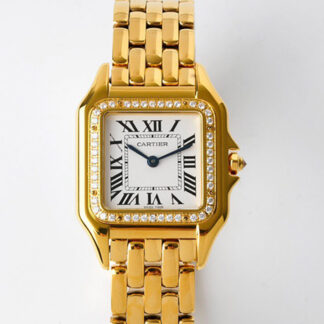 AAA Replica Panthere De Cartier WJPN0016 BV Factory White Dial Woman Watch | aaareplicawatches.is