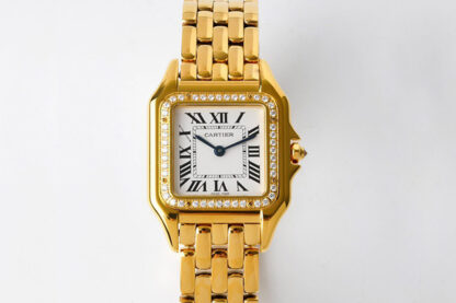 AAA Replica Panthere De Cartier WJPN0016 BV Factory White Dial Woman Watch | aaareplicawatches.is