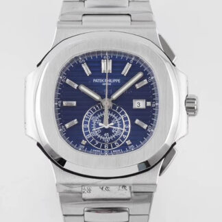 AAA Replica Patek Philippe Nautilus 5976/1G 3K Factory V2 Blue Dial Mens Watch | aaareplicawatches.is