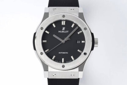 AAA Replica Hublot Classic Fusion 542.NX.1171.RX HB Factory Black Rubber Strap Mens Watch | aaareplicawatches.is