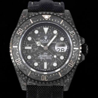 AAA Replica Rolex Sea-Dweller Diw Factory Black Strap Mens Watch | aaafactory.io