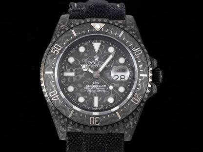 AAA Replica Rolex Sea-Dweller Diw Factory Black Strap Mens Watch | aaafactory.io