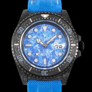 AAA Replica Rolex Sea-Dweller Diw Factory Carbon Fiber Blue Dial Mens Watch | aaafactory.io