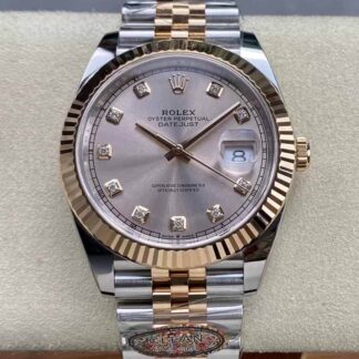 AAA Replica Rolex Datejust 41MM M126331-0008 Clean Factory Diamond Dial Mens Watch | aaafactory.io