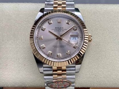 AAA Replica Rolex Datejust 41MM M126331-0008 Clean Factory Diamond Dial Mens Watch | aaafactory.io