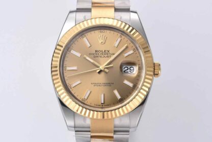 AAA Replica Rolex Datejust 41MM M126333-0009 Clean Factory Gold Dial Mens Watch | aaafactory.io