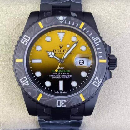 AAA Replica Rolex Submariner VS Factory Yellow Gradient Dial Mens Watch | aaafactory.io