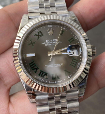 AAA Replica Rolex Datejust M126334-0022 41MM VS Factory Stainless Steel Mens Watch | aaafactory.io