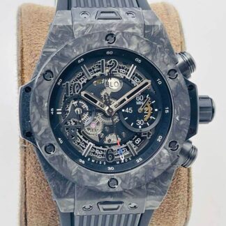 AAA Replica Hublot BIG BANG HB Factory Carbon Fiber Black Case Mens Watch | aaafactory.io