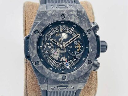 AAA Replica Hublot BIG BANG HB Factory Carbon Fiber Black Case Mens Watch | aaafactory.io