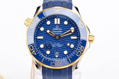 AAA Replica Omega Seamaster Diver 300M 210.22.42.20.03.001 VS Factory Blue Strap Mens Watch | aaafactory.io