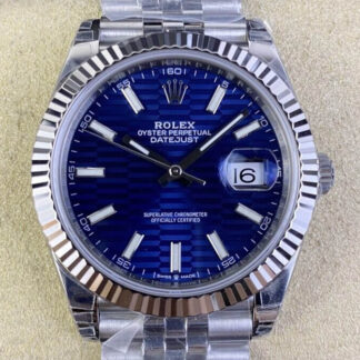 AAA Replica Rolex Datejust M126334-0032 41MM VS Factory Blue Dial Mens Watch | aaafactory.io