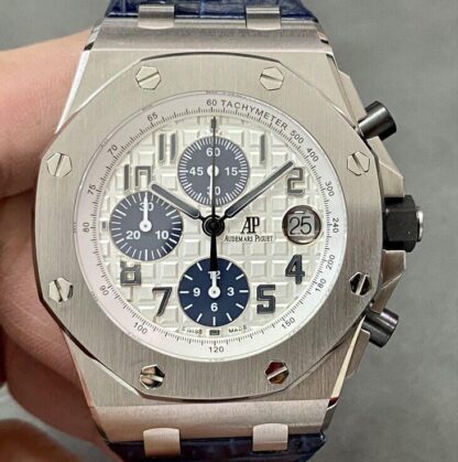 AAA Replica Audemars Piguet Royal Oak Offshore 26170ST.OO.D305CR.01 APF Factory Leather Strap Mens Watch | aaafactory.io