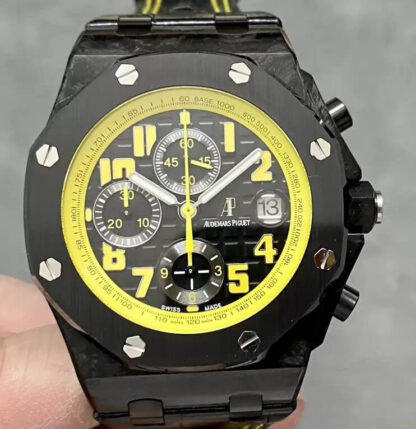 AAA Replica Audemars Piguet Royal Oak Offshore 26176FO.OO.D101CR.02 APF Factory Black Strap Mens Watch | aaafactory.io