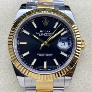 AAA Replica Rolex Datejust 41MM M126333-0013 Clean Factory Black Dial Mens Watch | aaafactory.io