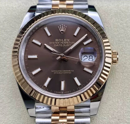 AAA Replica Rolex Datejust 41MM M126331-0002 Clean Factory Rose Gold Mens Watch | aaafactory.io